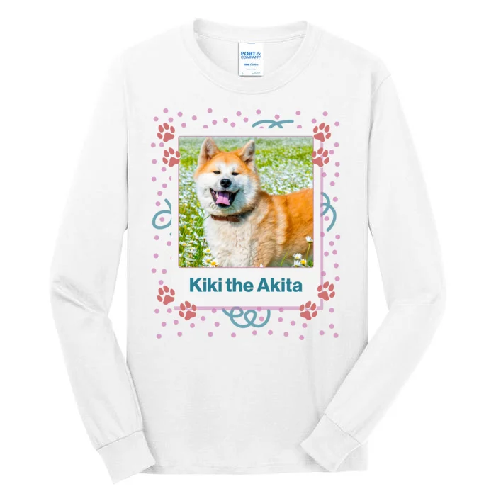 Custom Dog Pet Personalized Picture Tall Long Sleeve T-Shirt