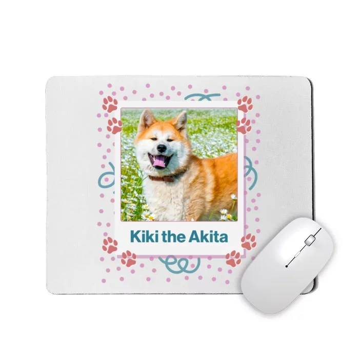 Custom Dog Pet Personalized Picture Mousepad