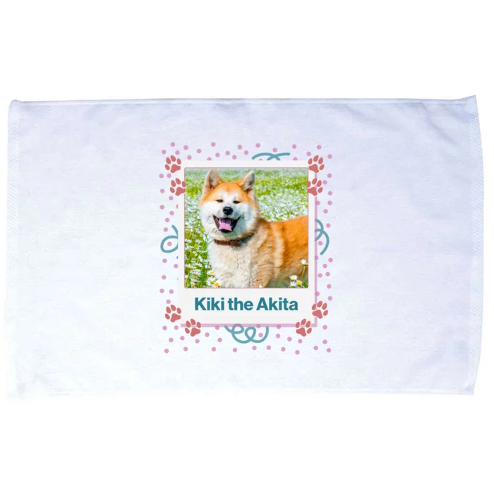 Custom Dog Pet Personalized Picture Microfiber Hand Towel