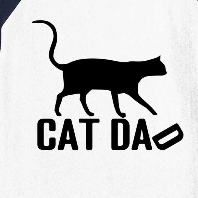 Cat Dad Perfect For Cat Dad Father’S Day Baseball Sleeve Shirt