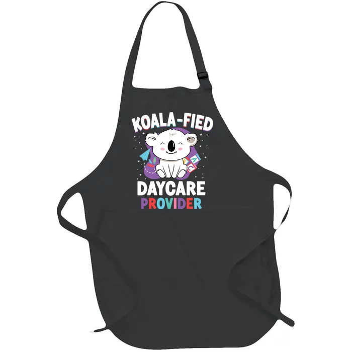 Childcare Daycare Provider Teacher Babysitter Koala Full-Length Apron With Pocket