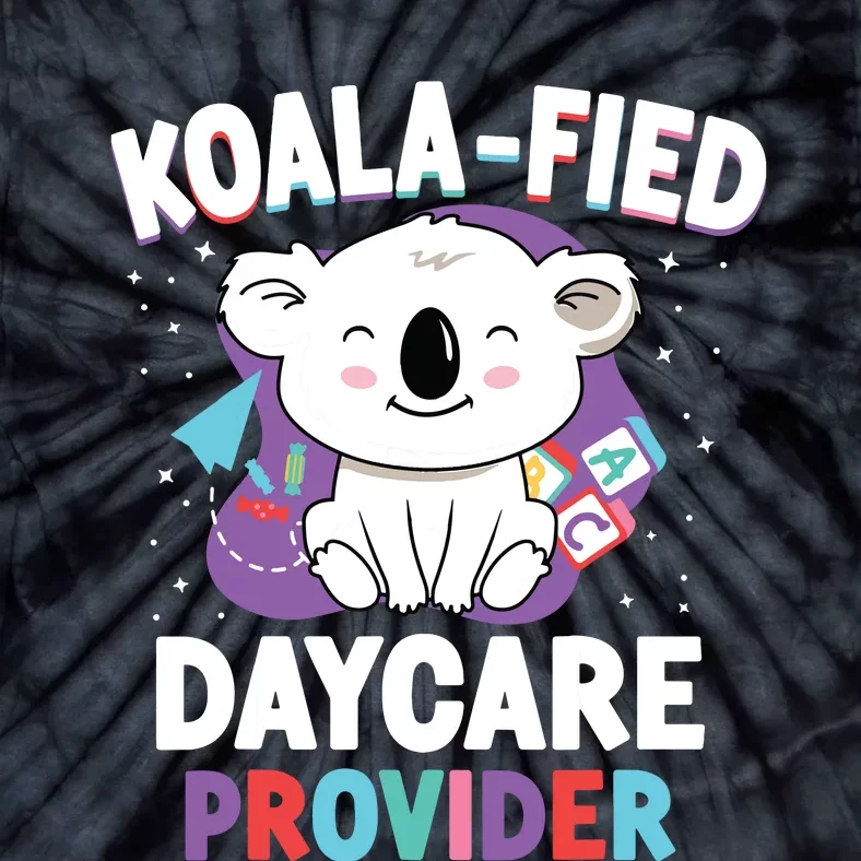 Childcare Daycare Provider Teacher Babysitter Koala Tie-Dye T-Shirt