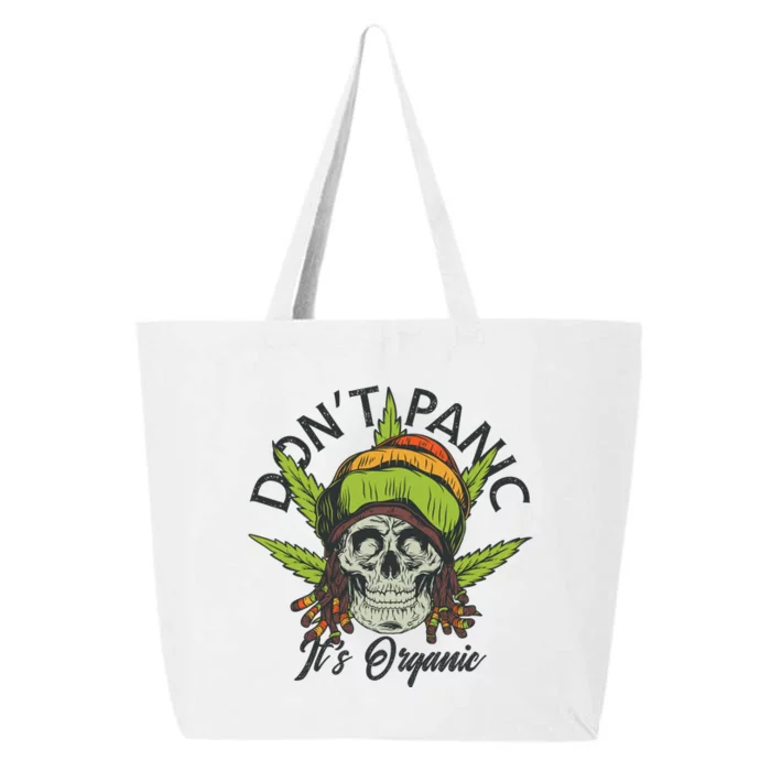 Cannabis Don't Panic It's Organic 25L Jumbo Tote