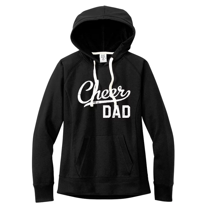 Cheer Dad Proud Cheerleading Dad Gift Women's Fleece Hoodie