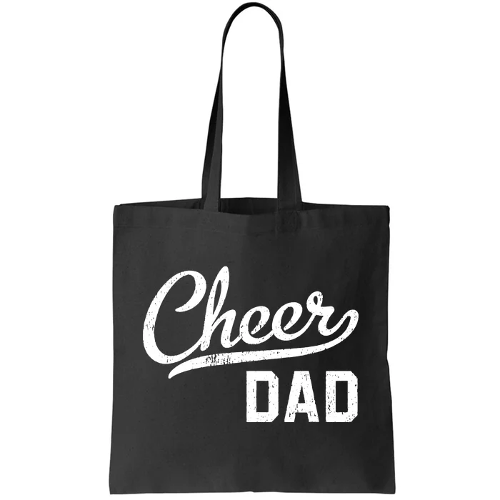 Cheer Dad Proud Cheerleading Dad Gift Tote Bag