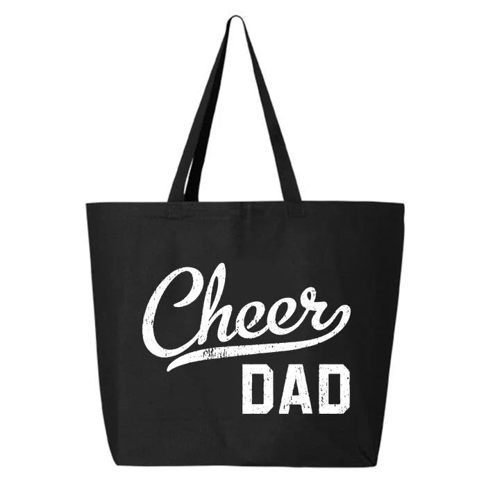 Cheer Dad Proud Cheerleading Dad Gift 25L Jumbo Tote