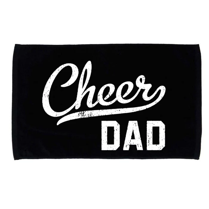 Cheer Dad Proud Cheerleading Dad Gift Microfiber Hand Towel