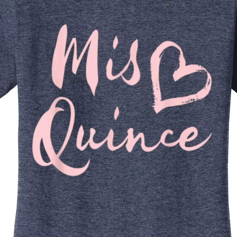 Camisa de Quinceanera Mis Quince 15th Birthday Present Gift Shirt Women's T-Shirt