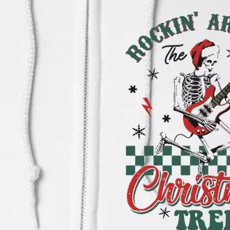 Christmas Dtf Rockin Around The Christmas Tree Dtf Transfer Ready To Press Full Zip Hoodie