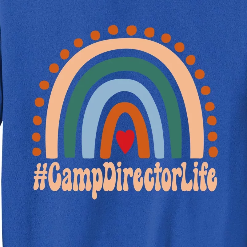 Camp Director Rainbow Appreciation Day Hello Back To School Great Gift Sweatshirt