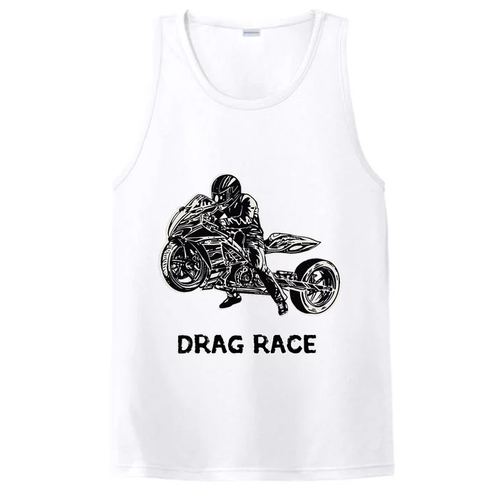 Cool Drag Race Motorcycle For Racing Lovers Performance Tank