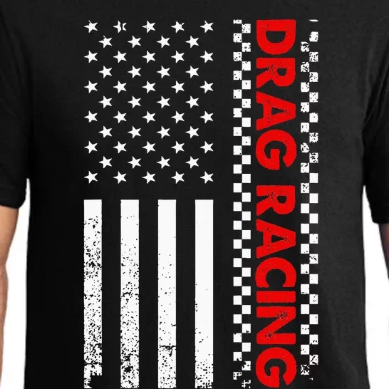 Cool Drag Racing Design For Drag Race Car Lovers Pajama Set