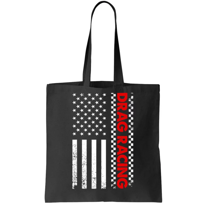 Cool Drag Racing Design For Drag Race Car Lovers Tote Bag