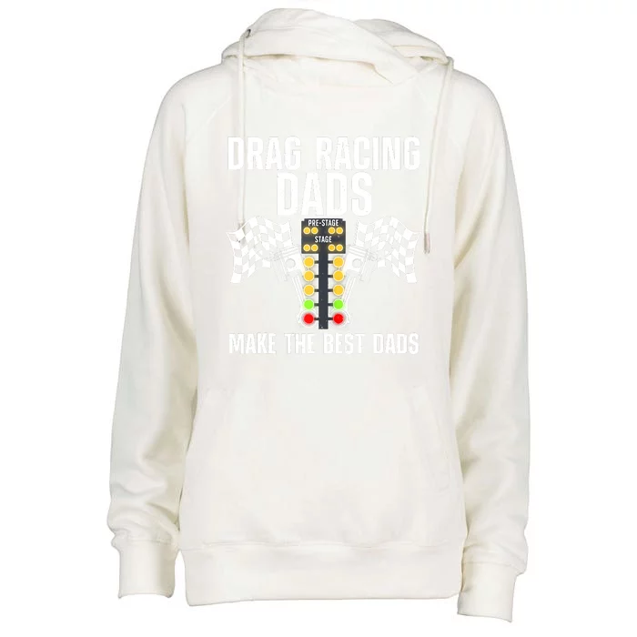 Cool Drag Racing Art For Men Dad Drag Racer Race Car Racing Womens Funnel Neck Pullover Hood