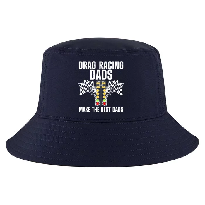 Cool Drag Racing Art For Men Dad Drag Racer Race Car Racing Cool Comfort Performance Bucket Hat