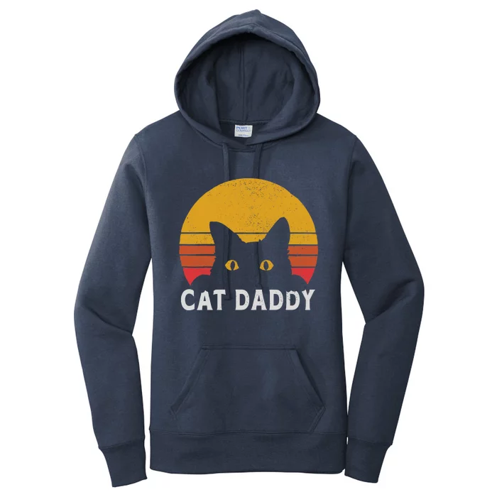 Cat Daddy Retro Women's Pullover Hoodie