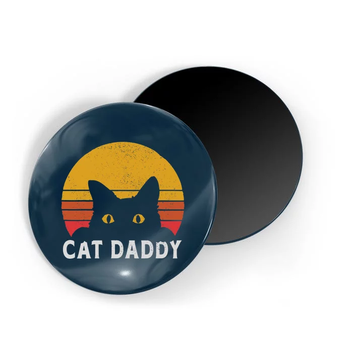 Cat Daddy Retro Magnet