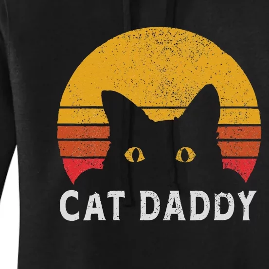 Cat Daddy Retro Women's Pullover Hoodie