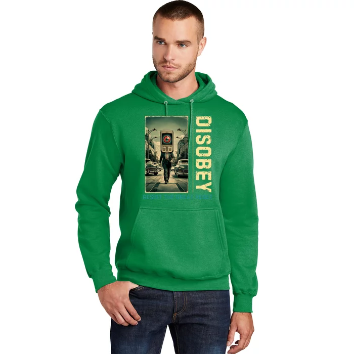 Conservative Disobey Resist The Great Reset Hoodie