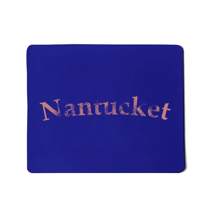 Classic Distressed Red Nantucket Gift Mousepad