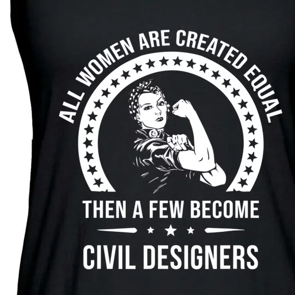 Civil Designer Shirts For Women | Civil Designer Ladies Essential Flowy Tank