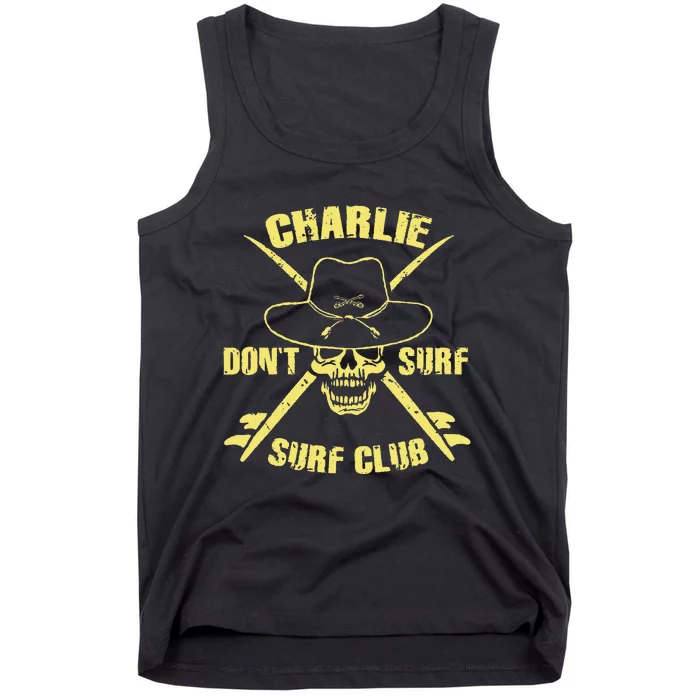 Charlie Dont Surf Tank Top