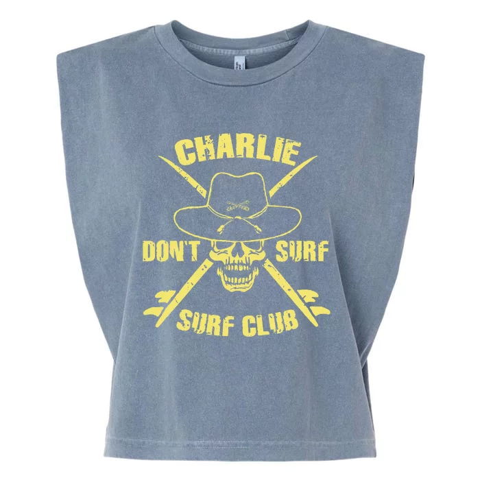 Charlie Dont Surf Garment-Dyed Women's Muscle Tee