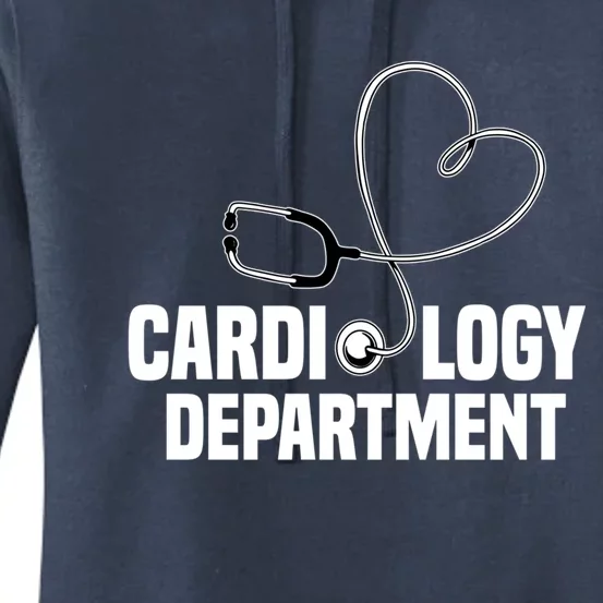 Cardiology Departt Stethoscope Heart Surgeons Surgery Meaningful Gift Women's Pullover Hoodie