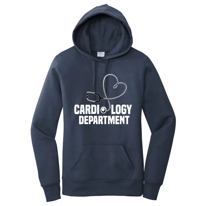 Cardiology Departt Stethoscope Heart Surgeons Surgery Meaningful Gift Women's Pullover Hoodie