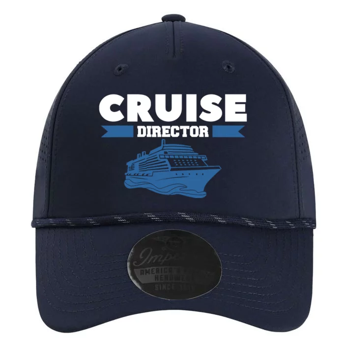 Cruise Director Ship Cruising Vacation Captain Performance The Dyno Cap