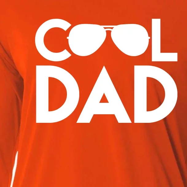 Cool Dad Sunglass Fathers Day Cooling Performance Long Sleeve Crew