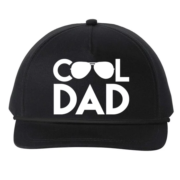 Cool Dad Sunglass Fathers Day Snapback Five-Panel Rope Hat