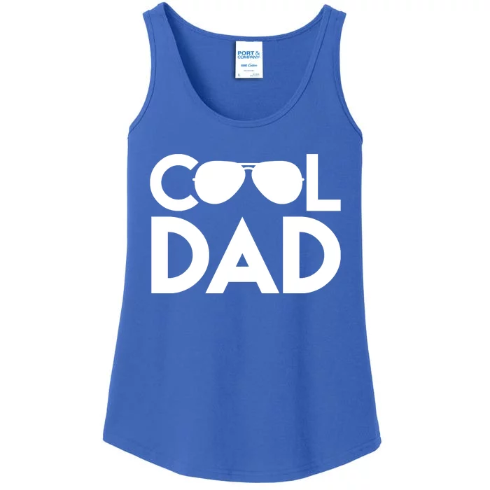 Cool Dad Sunglass Fathers Day Ladies Essential Tank