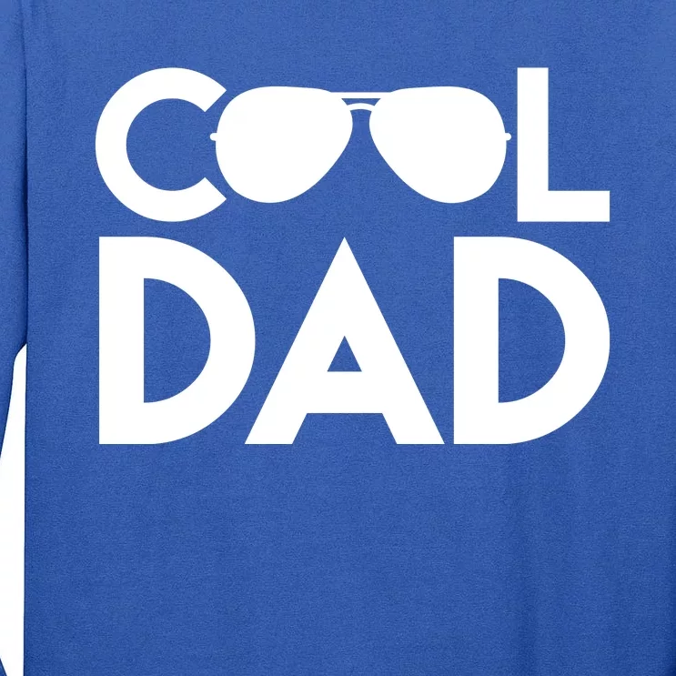 Cool Dad Sunglass Fathers Day Tall Long Sleeve T-Shirt