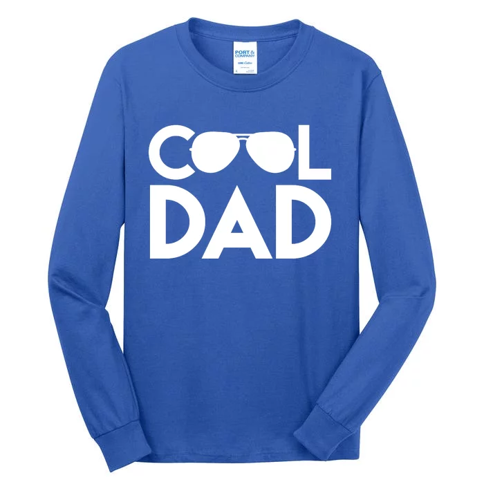 Cool Dad Sunglass Fathers Day Tall Long Sleeve T-Shirt