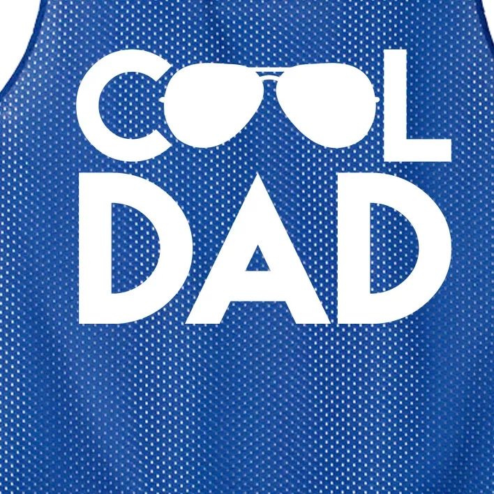 Cool Dad Sunglass Fathers Day Mesh Reversible Basketball Jersey Tank