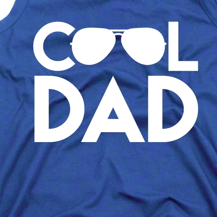 Cool Dad Sunglass Fathers Day Tank Top