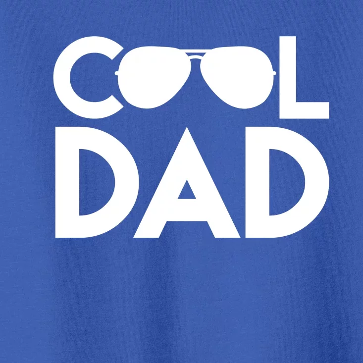 Cool Dad Sunglass Fathers Day Toddler T-Shirt