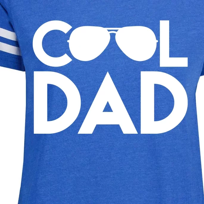 Cool Dad Sunglass Fathers Day Enza Ladies Jersey Football T-Shirt