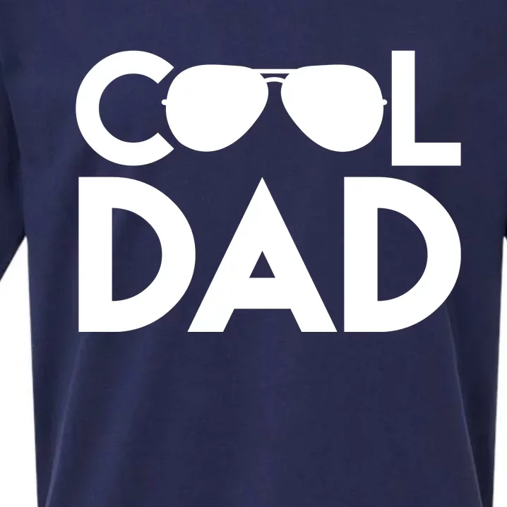 Cool Dad Sunglass Fathers Day Sueded Cloud Jersey T-Shirt