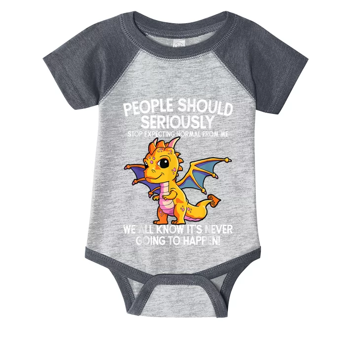 Cute Dragon Seriously Dragon For Women And Girls Infant Baby Jersey Bodysuit