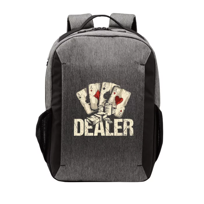 Casino Dealer Shirt Poker Dealer Shirt Costume Accessories Vector Backpack