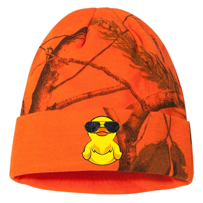 Cool Duckie Sunglasses Duckling Funny Ducky Rubber Duck Kati - 12in Camo Beanie