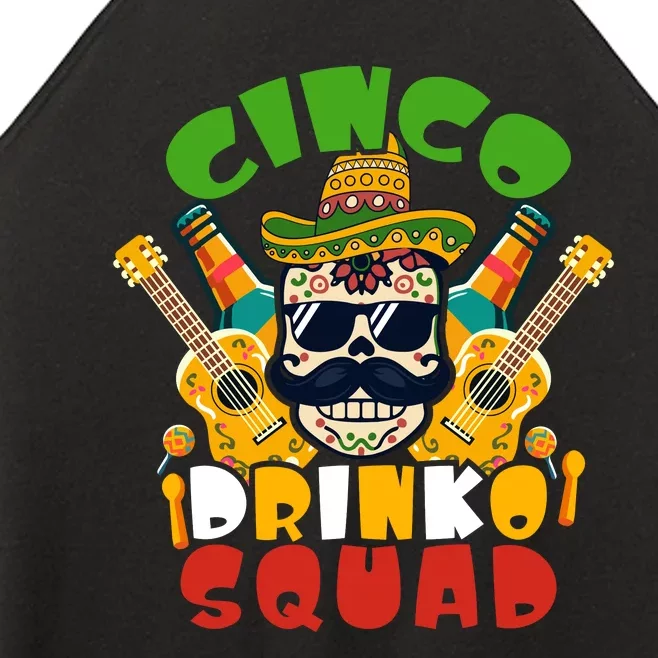 Cinco Drinko Squad Cinco De Mayo Celebration Women’s Perfect Tri Rocker Tank