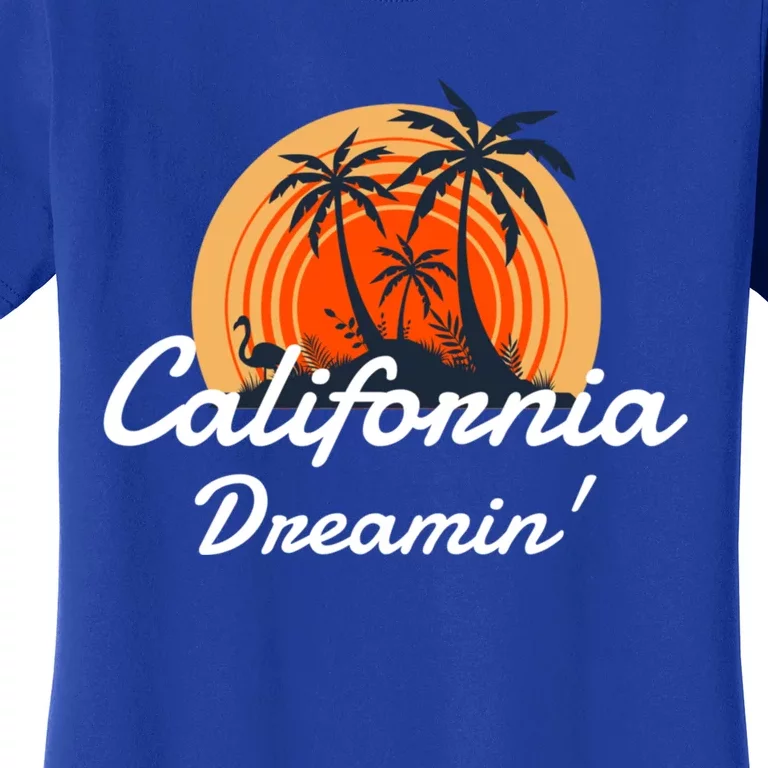 California Dreamin' Sunset Venice Beach Summer Surf La Gift Women's T-Shirt