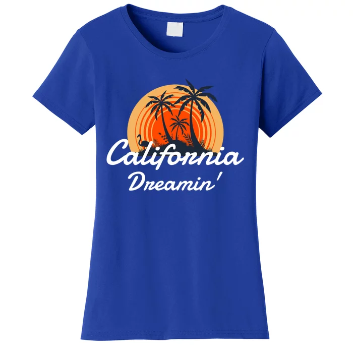 California Dreamin' Sunset Venice Beach Summer Surf La Gift Women's T-Shirt