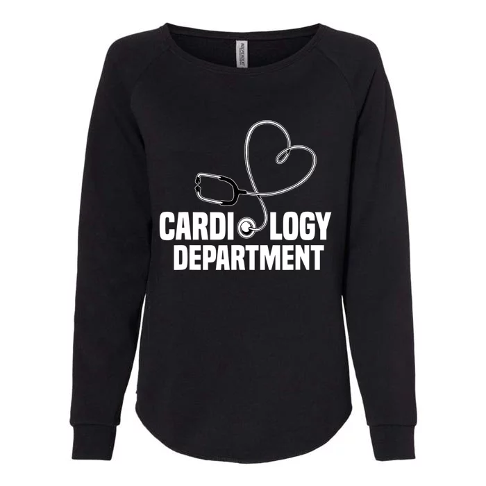 Cardiology Department Stethoscope Heart Surgeons Surgery Womens California Wash Sweatshirt