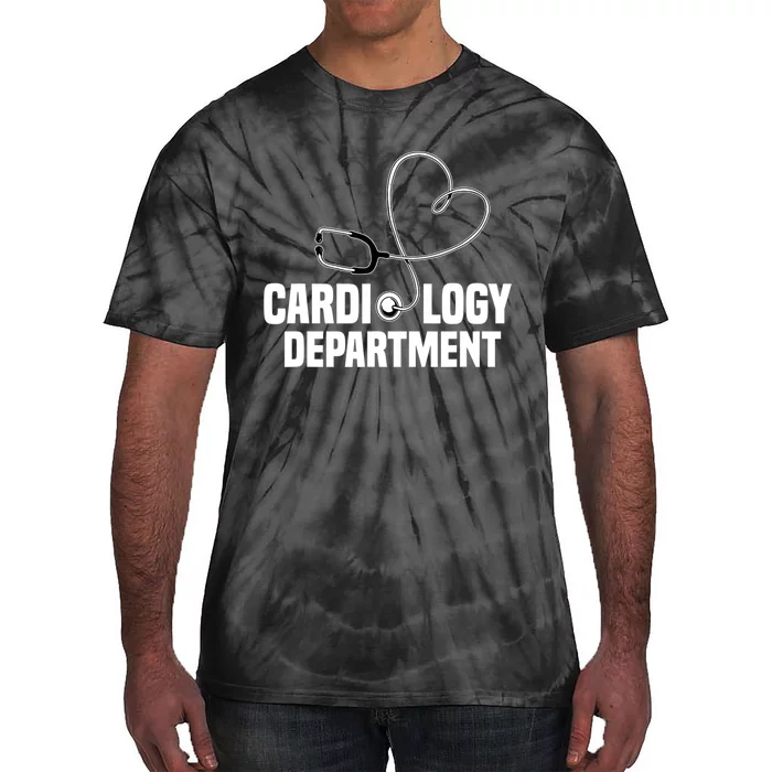 Cardiology Department Stethoscope Heart Surgeons Surgery Tie-Dye T-Shirt