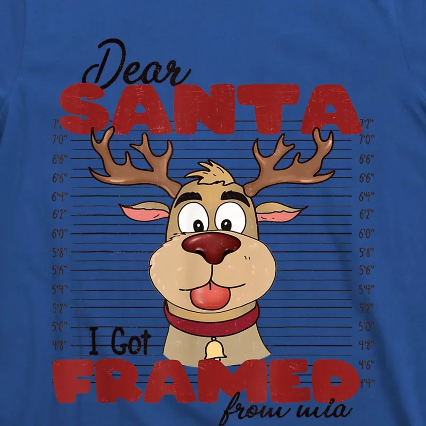 Christmas Dear Santa I Framed Funny Xmas Gift T-Shirt