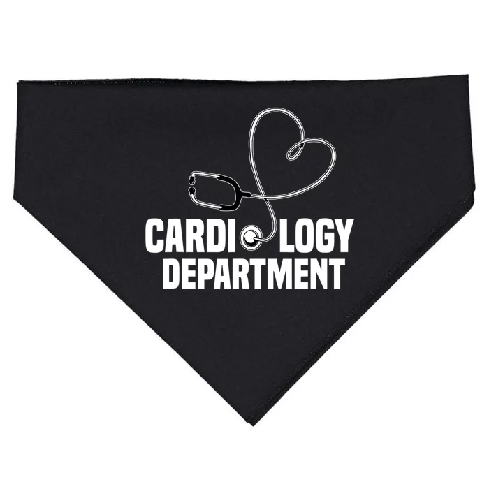 Cardiology Department Stethoscope Heart Surgeons Surgery USA-Made Doggie Bandana